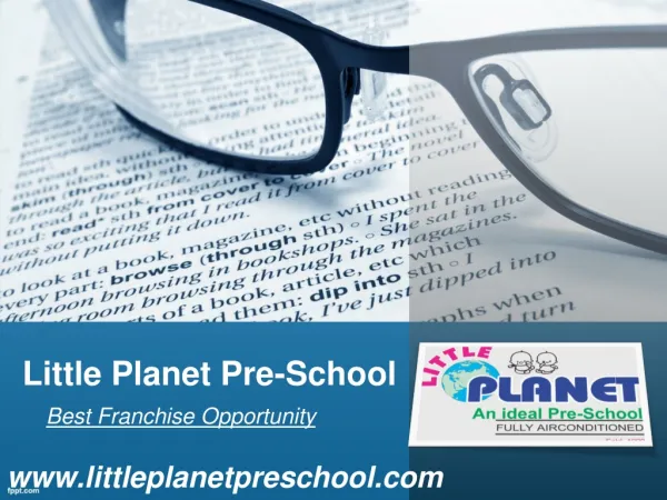 Best Preschool Franchise Opportunity in India
