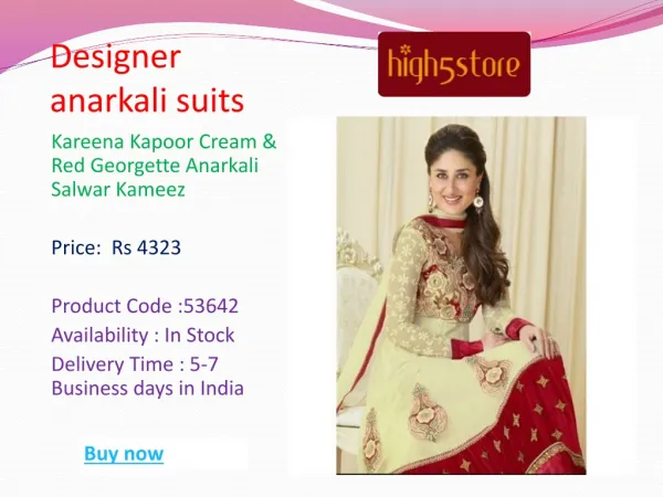 Designer Anarkali Suits