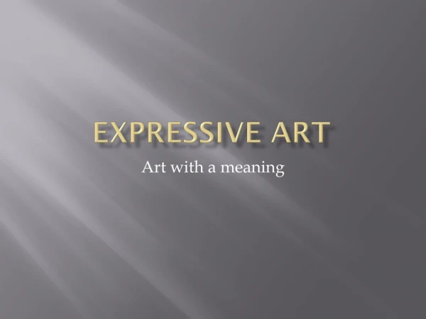 Expressive Art
