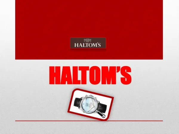 haltom s