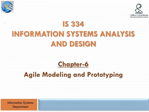 is 334 information systems analysis and design